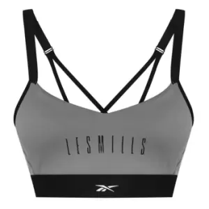 Image of Reebok Strap Sports Bra Womens - Grey