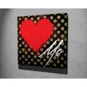 Image of KC160 Multicolor Decorative Canvas Painting