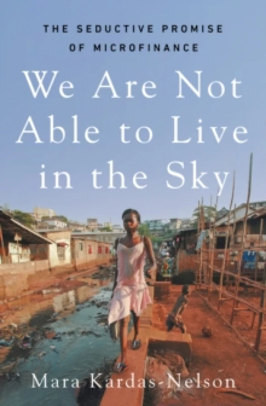 Image of We Are Not Able to Live in the Sky : the seductive promise of microfinance Paperback / softback