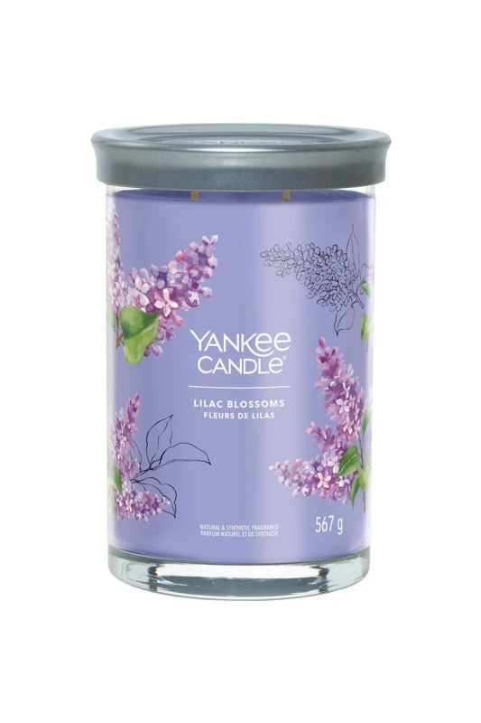 Image of Yankee Candle Signature Large Tumbler Lilac Blossoms Lilac female