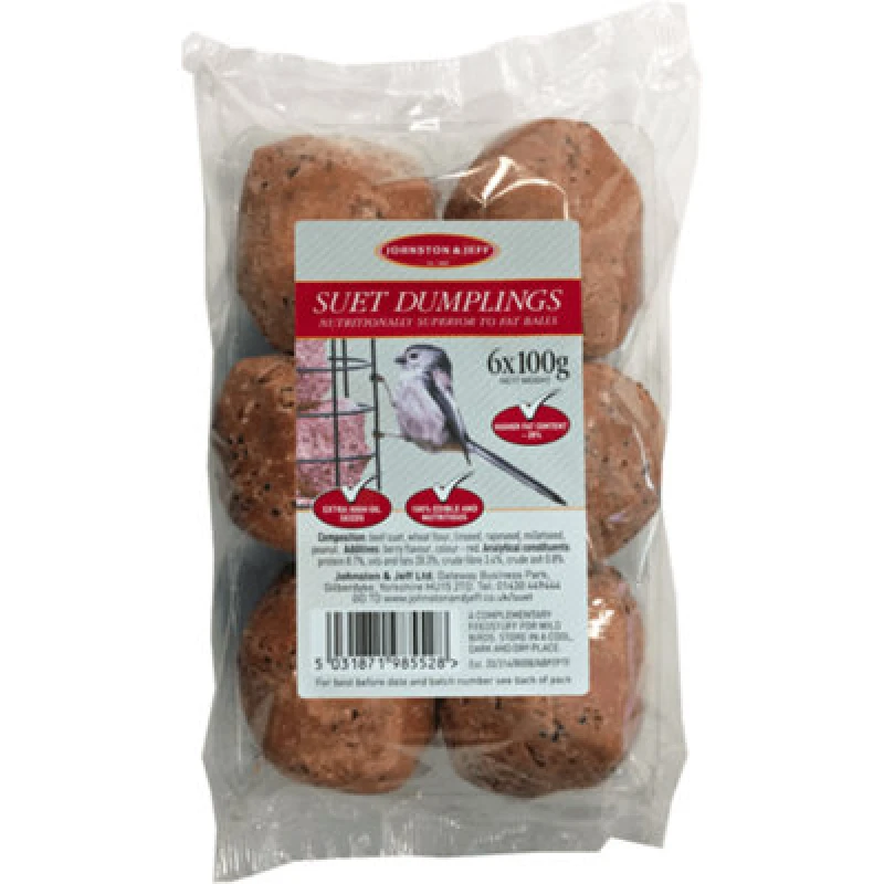 Image of Suet Dumplings (6 Pack) By Johnston & Jeff