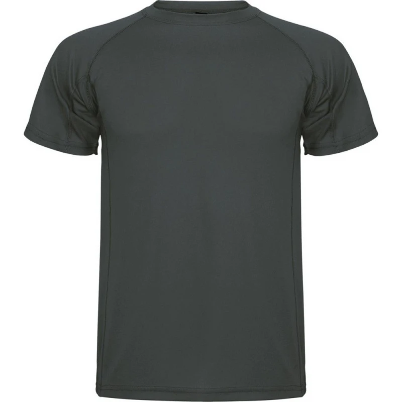 Image of ROLY ROLY Men Montecarlo Short-Sleeved Sports T-Shirt in Jet Black Size: Small Jet Black S Male 5063527538123