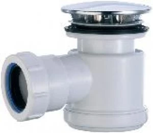 Image of Wickes Shower Tray Water Outlet and Waste Kit - Chrome