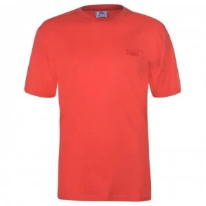 Image of Lonsdale Plain Tee Mens - Poppy Red