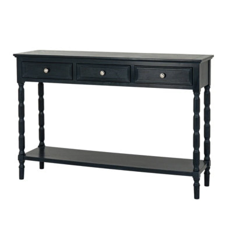 Image of Hill Interiors Contour Collection 3 Drawer Console