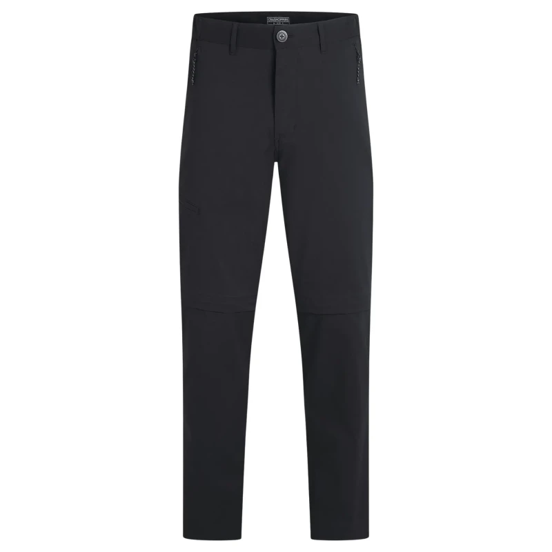 Image of Womens convertible trousers Craghoppers Kiwi Pro III Noir Female 42 Tall