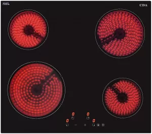 Image of CDA HC6621FR 4 Zone Electric Ceramic Hob