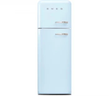 Image of SMEG FAB30LPB5UK 80/20 Fridge Freezer - Pastel Blue