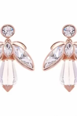 Image of Ted Baker Ladies Rose Gold Plated Geenn Geometric Bee Earring TBJ1622-24-02