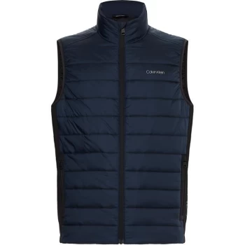 Image of Calvin Klein Recycled Side Logo Vest - Calvin Navy