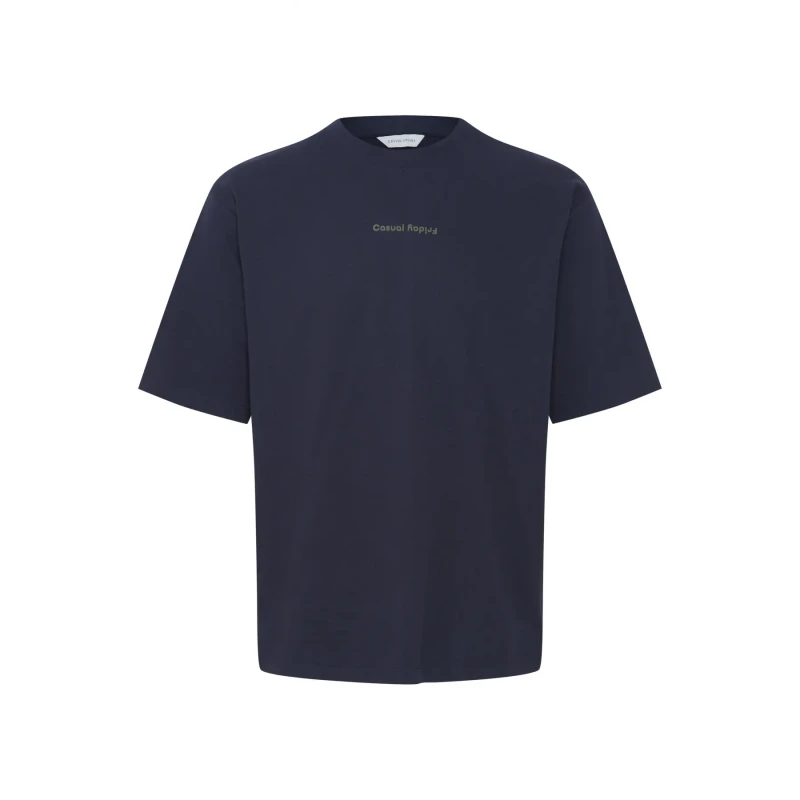 Image of casual friday Logo T-Shirt Casual Friday Tue Bleu Male XL