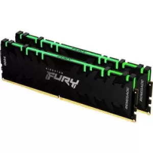 Image of Kingston FURY Renegade RGB PC RAM kit DDR4 32GB 2 x 16GB 3200 MHz 288-pin DIMM CL16 KF432C16RB1AK2/32