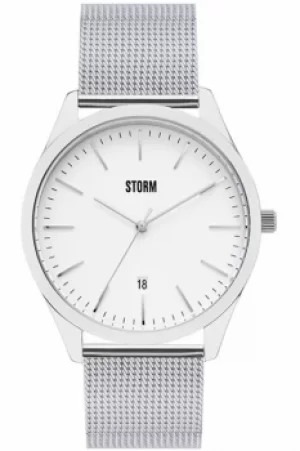Image of Mens STORM Morley Watch MORLEY-MESH-SILVER