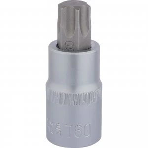 Image of Draper 1/2" Drive 55mm Long Torx Socket Bit 1/2" T60