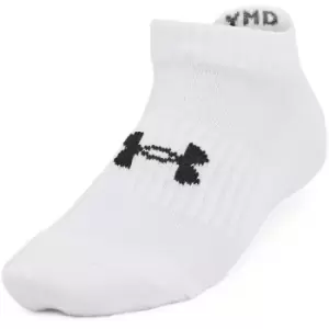 Image of Under Armour Armour 3 Pack of Trainer Socks - White