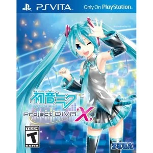 Image of Hatsune Miku Project DIVA X PS Vita Game