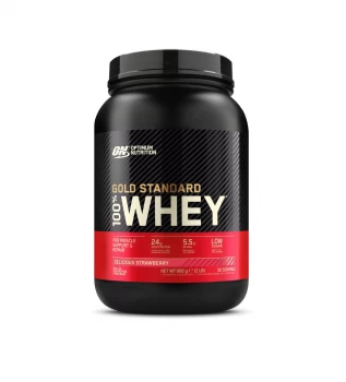 Image of Optimum Nutrition Delicious Strawberry Whey Protein Powder