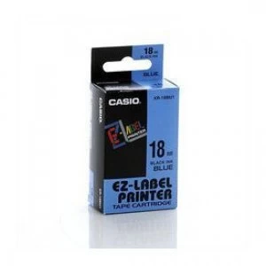 Image of Casio XR-18BU Black on Blue