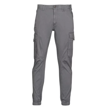 Image of Jack Jones JJIPAUL mens Trousers in Grey - Sizes US 34 / 32,US 36 / 32,US 28 / 32,US 29 / 32,US 31 / 34,US 32 / 34,US 33 / 32,US 33 / 34