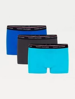 Image of Tommy Hilfiger Trunks (3 Pack) - Multi, Size 2XL, Men