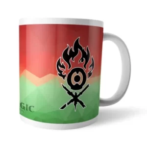 Image of Magic The Gathering GOR Fractal Gruul Mug