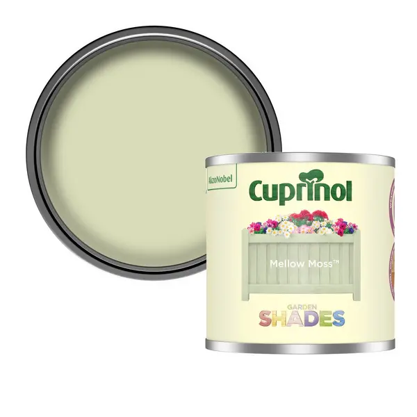 Image of Cuprinol Garden Shades Mellow Moss Tester - 125ml Green