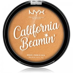 Image of NYX Professional Makeup California Beamin' Bronzer Shade 03 Sunset Vibes 14 g