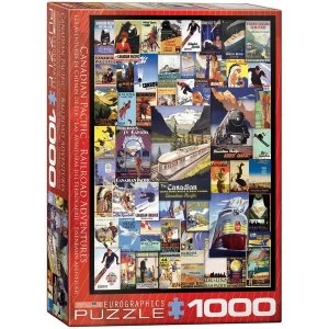 Image of Canadian Pacific Adventures Eurographics 1000 Piece Jigsaw Puzzle
