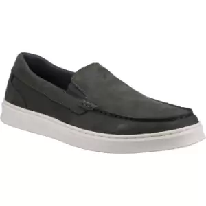 Image of Hush Puppies Mens Mount Slip On Leather Casual Shoes UK Size 8 (EU 42)
