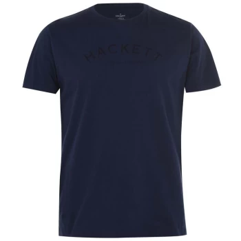 Image of Hackett Classic Logo T-Shirt - Blue