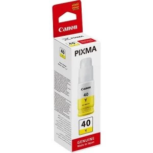 Image of Canon GI40 Yellow Ink Cartridge
