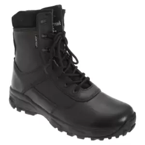 Image of Grafters Mens Ambush 8" Waterproof Combat Boots (7 UK) (Black)