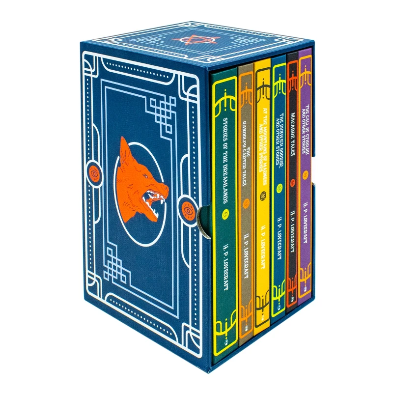 Image of The H. P. Lovecraft 6 Book Set Macabre Tales and Dreamlands Stories Hardback Edition H.P. Lovecraft Books
