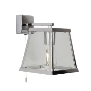 Image of 1 Light Wall Light Chrome, E27