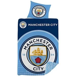 Image of Manchester City FC Single Duvet Set LC