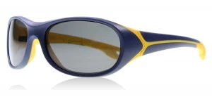 Image of Cebe Simba Sunglasses Dark Blue / Yellow 1500 53mm