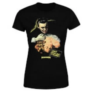Image of Hammer Horror Dracula Don't Dare See It Alone Womens T-Shirt - Black - S