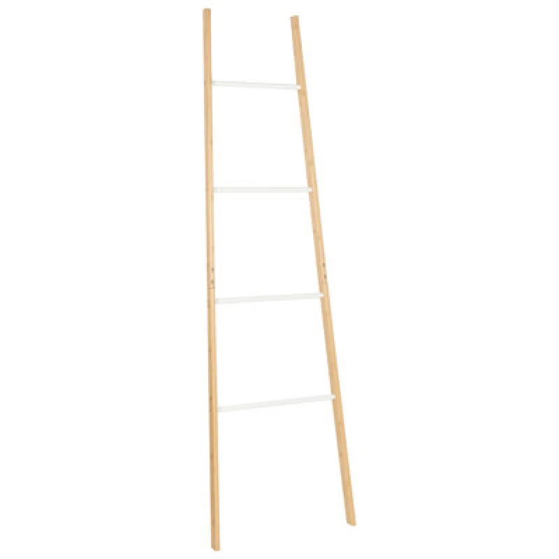 Image of Beliani Towel Stand Otavalo Bamboo Wood Light Brown