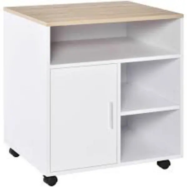 Image of HOMCOM Multi Storage Printer Unit White