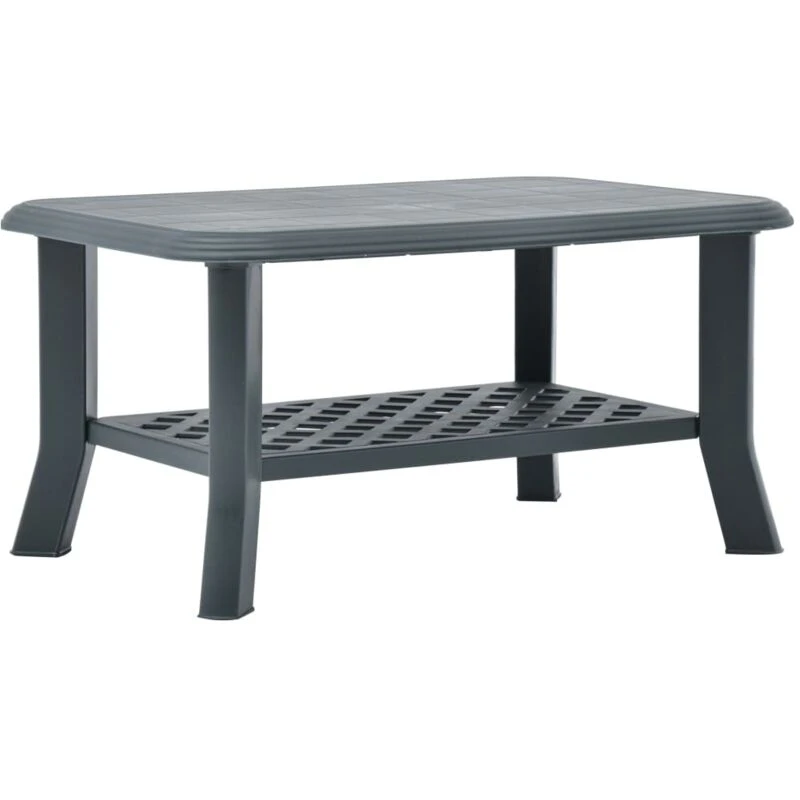 Image of VIDAXL Coffee Table Green 90x60x46cm Plastic Vidaxl 48794