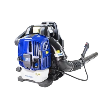 Image of Hyundai 76cc 4-Stroke Backpack Petrol Leaf Blower HY4B76