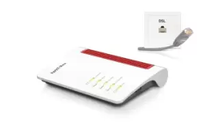 Image of AVM FRITZ!Box 7530 Wireless Router Gigabit Ethernet Dual Band (2.4...