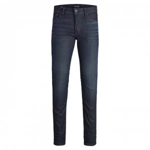 Image of Jack and Jones Jack Original 12 Tapered Jeans - Blue 120