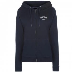 Image of Tommy Bodywear Iconic Zip Hoodie - Navy Blazer 416