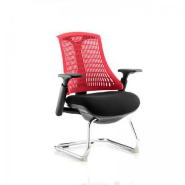 Image of Eclipse Plus III Mesh Back With Black Seat With Height Adjustable Arms