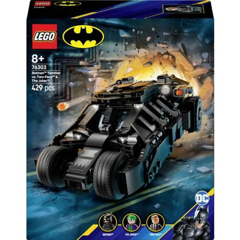 Image of LEGO LEGO DC Batman Tumbler vs. Two-Face & The Joker Set 76303