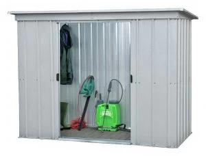 Image of Yardmaster Metal Garden Shed - 6 x 4ft