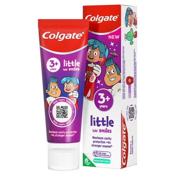 Image of Colgate Natural Fruit Flavour Kids Toothpaste 75ml