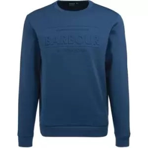 Image of Barbour International Stamp Sweatshirt - Blue