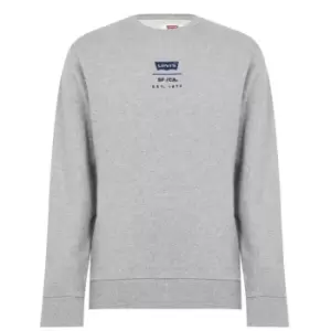 Image of Levis T2 Graphic Crew Sweater - Grey